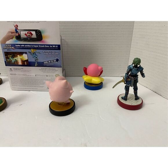 Amiibo Lot Jigglypuff Alm Kirby Zero Suit Samus Kapp’n Reese Blathers - Picture 5 of 10